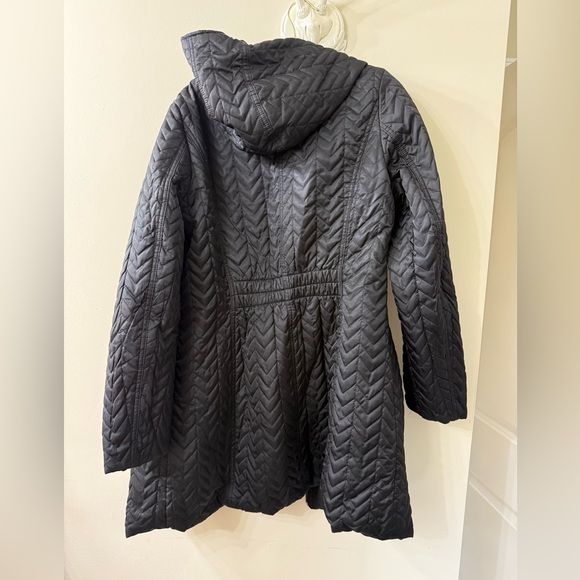 Laundry By Shelli Segal Black Quilted Puffer Jacket - Picture 6 of 7